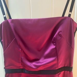 Dolce & Gabbana Sd0317/Sa163 Dress Purple and Blac